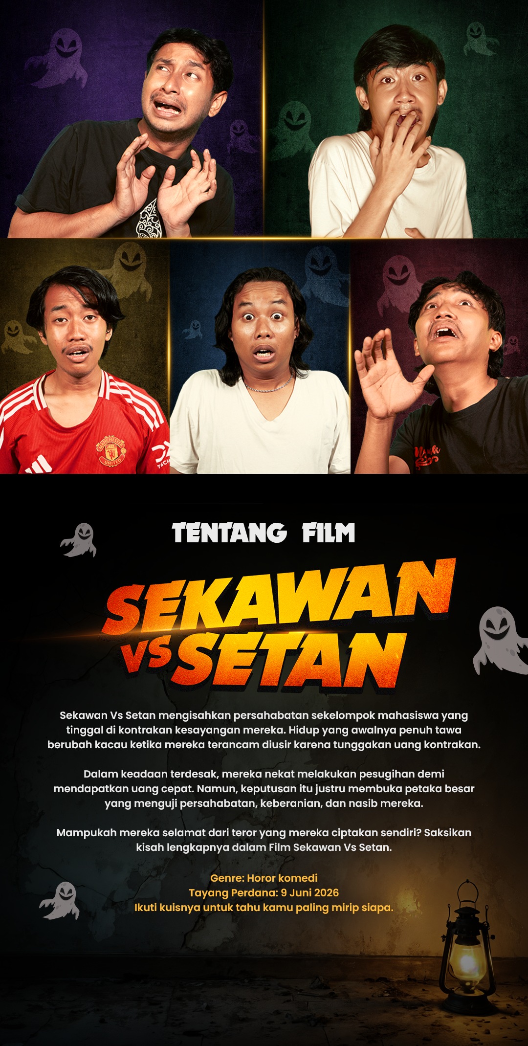 Tentang Film Sekawan vs Setan